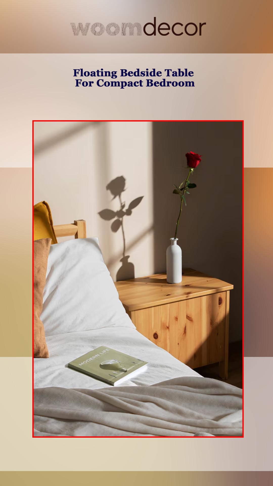Floating Bedside Table