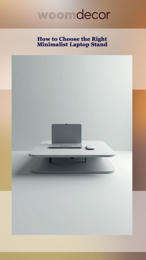 Minimalist Laptop Stand For Modern Workplaces 4 How to Choose the Right Minimalist Laptop Stand
