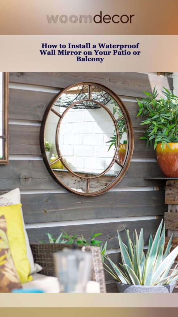 Waterproof Wall Mirror For Patios And Balconies 10 How to Install a Waterproof Wall Mirror on Your Patio or