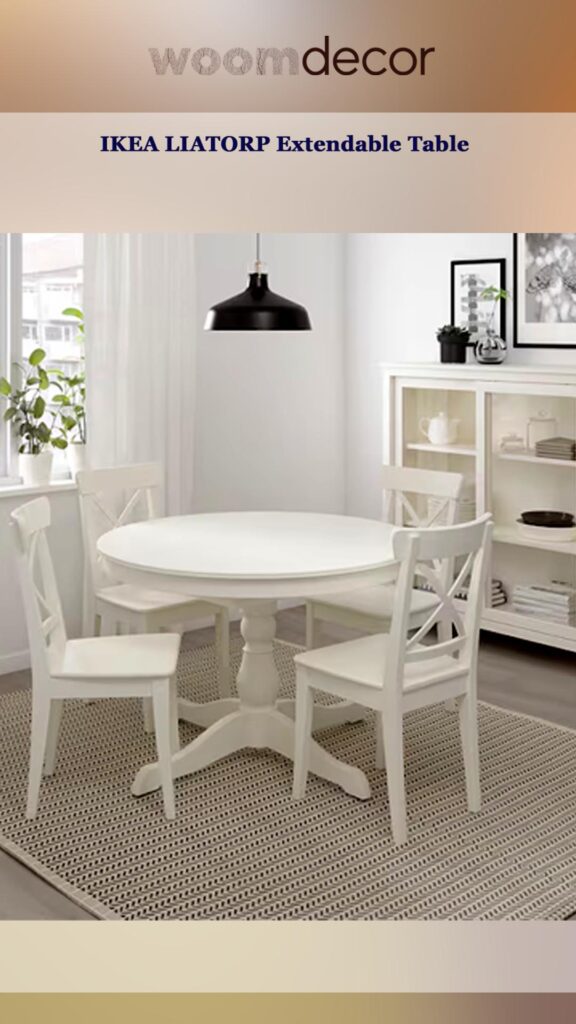 IKEA LIATORP Extendable Table