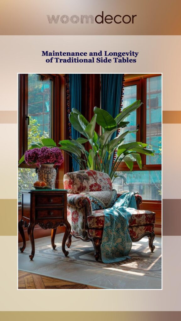 Maintenance and Longevity of Traditional Side Tables