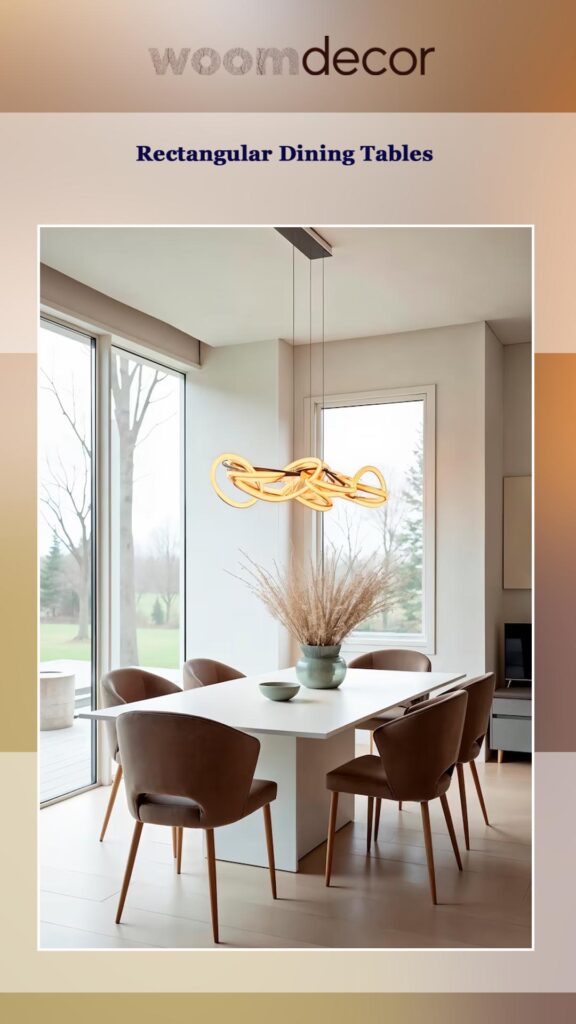 Formal Dining Tables For Elegant Dinner Parties 3 Rectangular Dining Tables