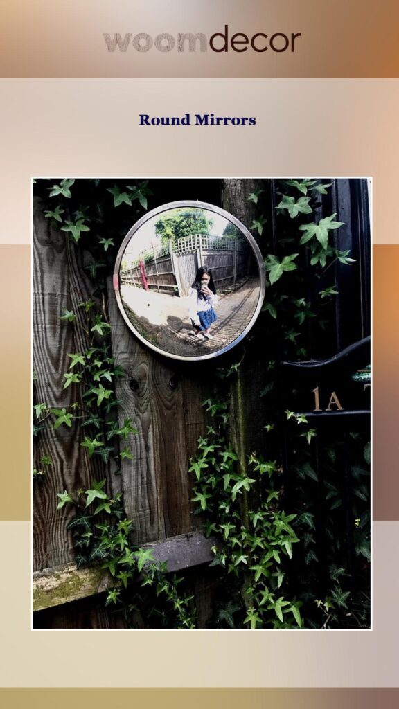 Waterproof Wall Mirror For Patios And Balconies 4 Round Mirrors 1