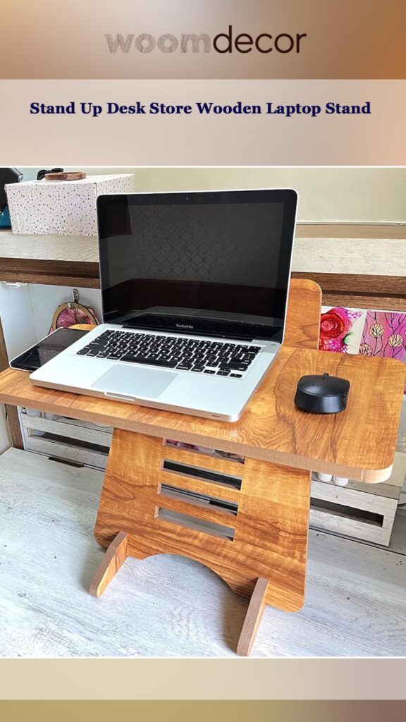 Lightweight Wooden Laptop Stand For Travel 9 Stand Up Desk Store Wooden Laptop Stand