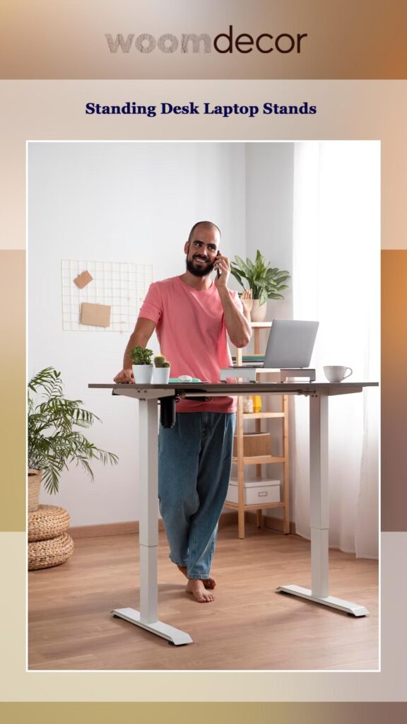 Minimalist Laptop Stand For Modern Workplaces 9 Standing Desk Laptop Stands