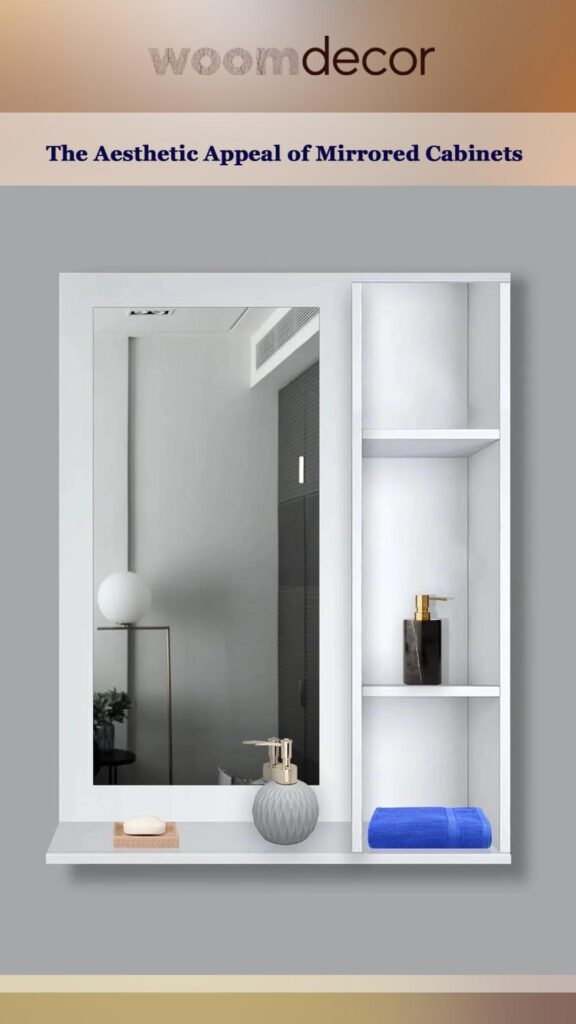Sliding Mirrored Cabinets For Extra Storage 3 The Aesthetic Appeal of Mirrored Cabinets