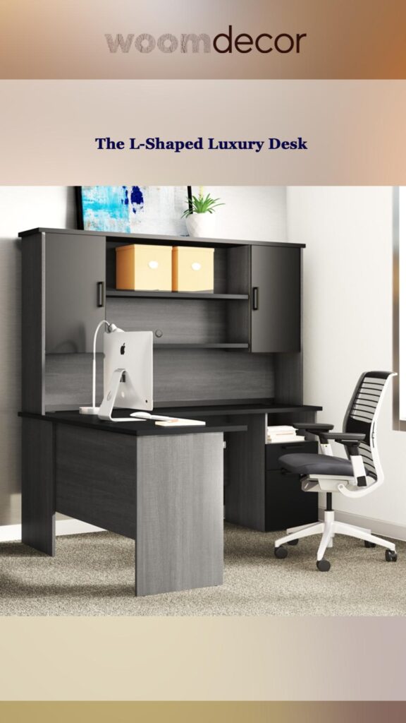 The 06 Best Study Tables For A Luxurious Home Office 7 The L Shaped Luxury Desk