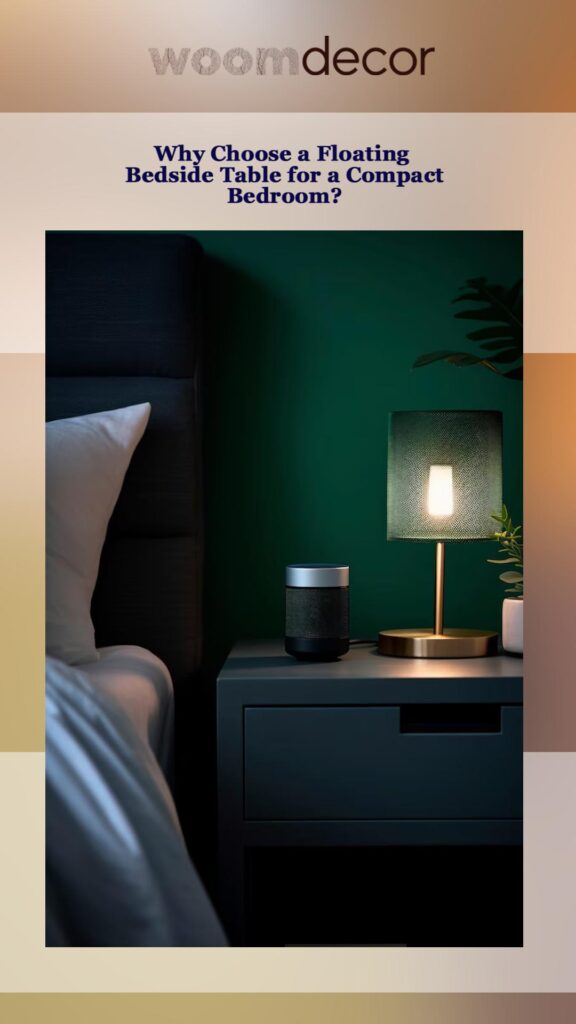 Floating Bedside Table For Compact Bedroom 3 Why Choose a Floating Bedside Table for a Compact