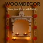 Wooden Pooja Mandir Stand For Home | Temple with Legs (PAYA)