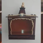Buy Wooden Pooja Mandir Base (Sada) - Wooden Temple For Home 3 WOOMDECOR MANDIR SADA
