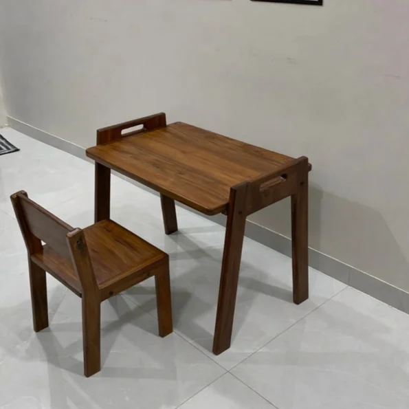 The Smartest Way to Buy Furniture in India Online (Most People Get This Wrong 2026) 33 Teak Wood Study Table with Chair - For Ages 3-8 Years - Ergonomic Design