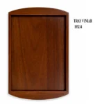 Teak Wood Veneer Serving Tray 3 WOOMDECOR VINIAR WOODAN TRAY 5