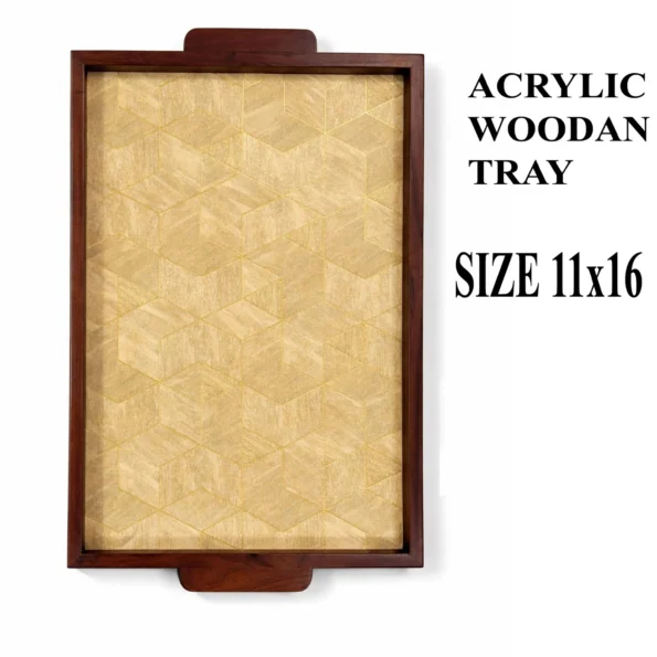 Stop Wasting Money on the Wrong Wooden Tray: A Complete Buyer's Guide 5 Teak Wood Trays For Serving Premium Acrylic Sides