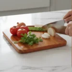 Elevate Your Workspace with the Ergonomic Woodan Chopping Board