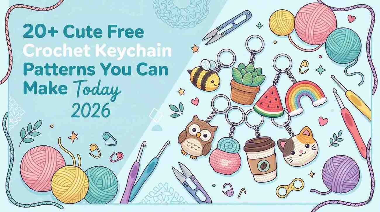Cute-Free-Crochet-Keychain-Pattern
