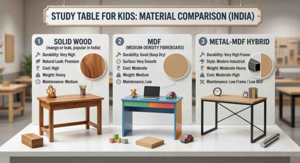 Study Table for Kids in India: The Complete Buying Guide (2026) 2 Ergonomics for Kids
